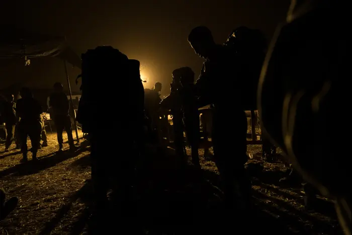 חיילים בפעילות לילית בתרגיל הגיס הצפוני, 11 בספטמבר 2017 (דובר צה"ל , דובר צה"ל)