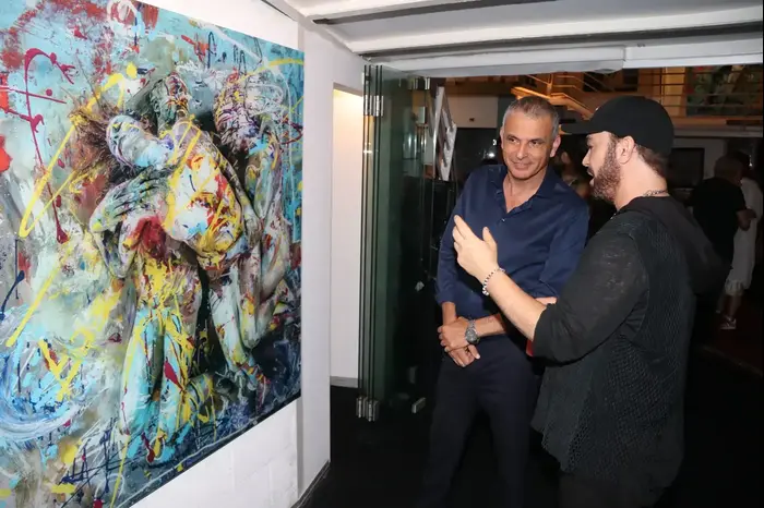 דוד ד'אור, משה כחלון (ניר פקין) דוד ד'אור, משה כחלון (ניר פקין)