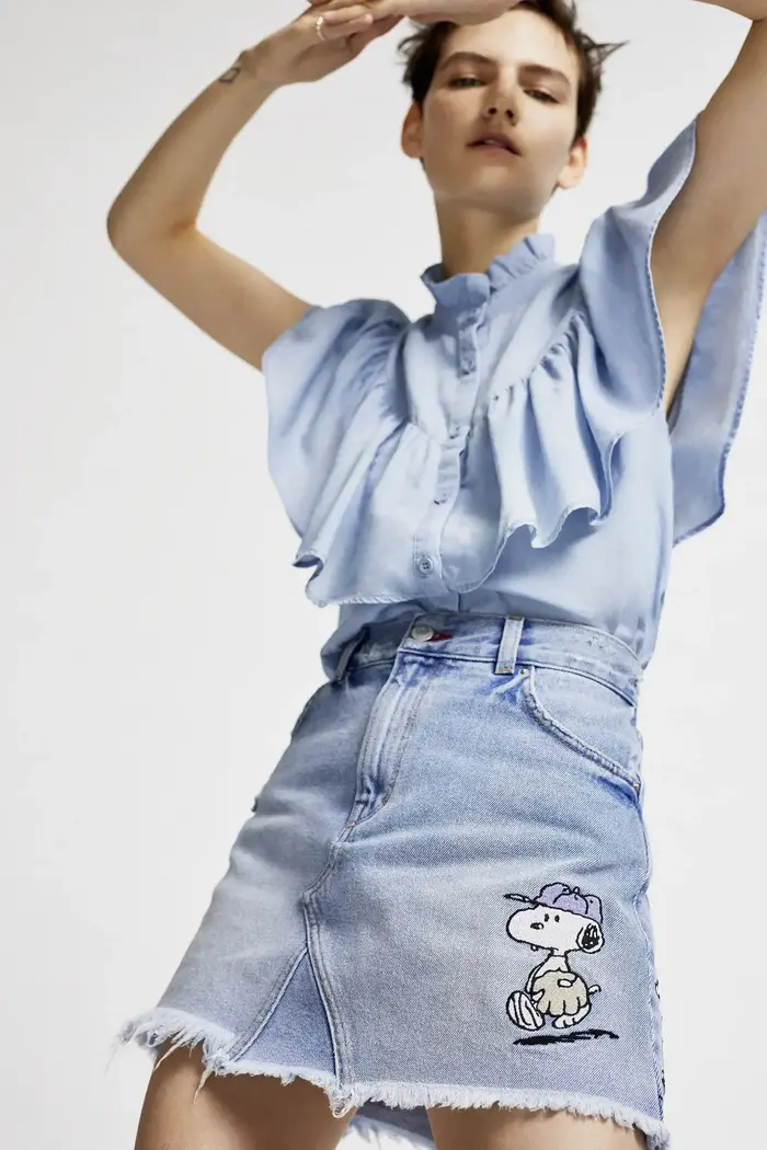 pull and bear חצאית (יח"צ) pull and bear חצאית (יח"צ)