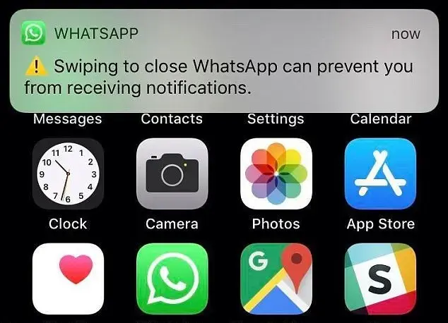 תקלת ווטסאפ ב-iOS 11 (צילום מסך) תקלת ווטסאפ ב-iOS 11 (צילום מסך)