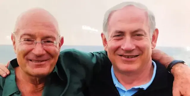 ראש הממשלה בנימין נתניהו וארנון מילצ'ן 17.11 (מערכת וואלה! NEWS , באדיבות חדשות 2, מתוך "המהדורה המרכזית")