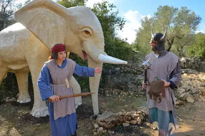 פסטיבל המכבים בגבעת היקבים חבל בנימין חנוכה (מערכת וואלה! NEWS , שחר כהן)