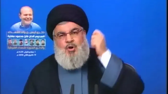 מזכ"ל חיזבאללה נגד הקרנת הסרט "העיתון" בלבנון (רויטרס) מזכ"ל חיזבאללה נגד הקרנת הסרט "העיתון" בלבנון (רויטרס)
