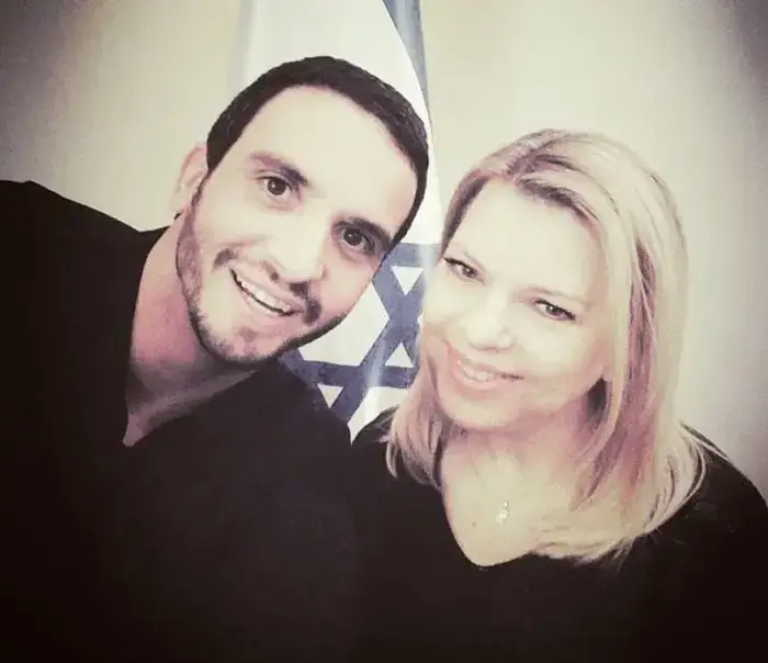 מושיק גלאמין, שרה נתניהו (צילום מסך , אינסטגרם) מושיק גלאמין, שרה נתניהו (צילום מסך , אינסטגרם)