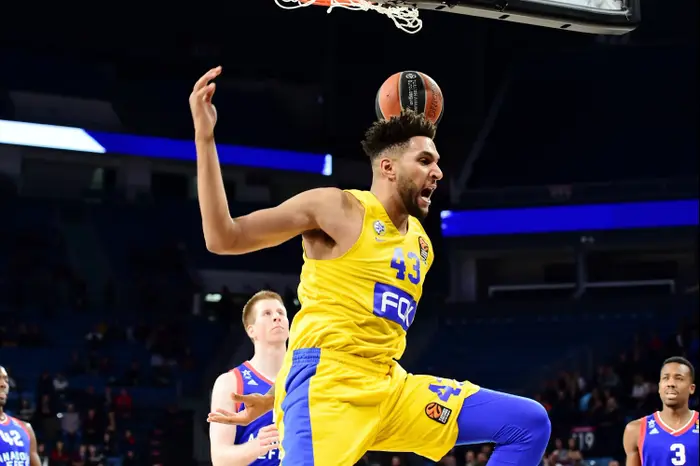 שחקן מכבי תל אביב ג'ונה בולדן (GettyImages) שחקן מכבי תל אביב ג'ונה בולדן (GettyImages)