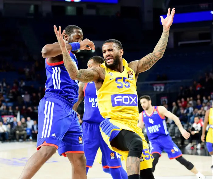 שחקן מכבי תל אביב פייר ג'קסון (GettyImages) שחקן מכבי תל אביב פייר ג'קסון (GettyImages)