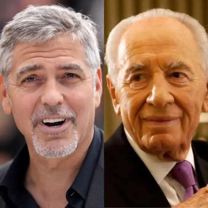 שמעון פרס, ג'ורג' קלוני (מערכת וואלה! NEWS)