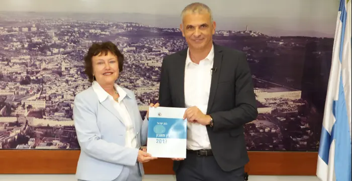 נגידת בנק ישראל קרנית פלוג ושר האוצר משה כחלון (יח"צ , לשכת העיתונות הממשלתית) נגידת בנק ישראל קרנית פלוג ושר האוצר משה כחלון (יח"צ , לשכת העיתונות הממשלתית)