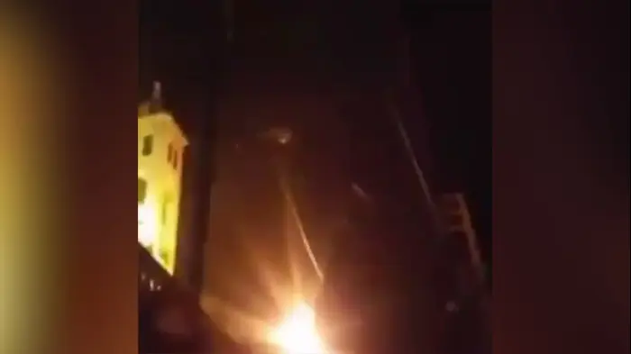 תקיפת בסיס חיל האוויר בחומס סוריה, 9.4.18 (מערכת וואלה! NEWS , צילום: טוויטר) תקיפת בסיס חיל האוויר בחומס סוריה, 9.4.18 (מערכת וואלה! NEWS , צילום: טוויטר)