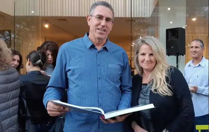 אורלי רובינזון ושוקי שוורץ (יח"צ , רונית מטיאס)