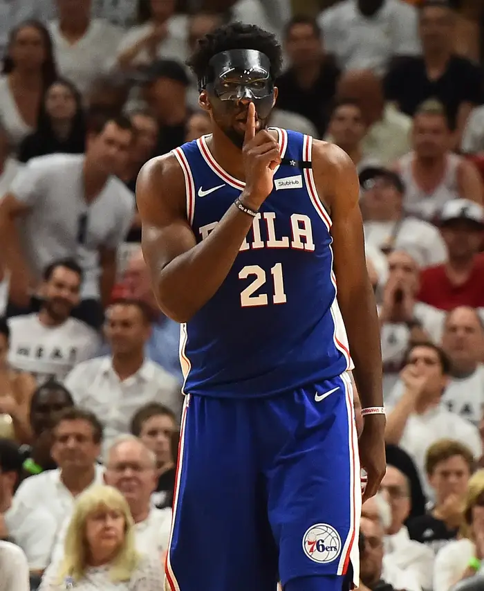 ג'ואל אמביד, פילדלפיה סיקסרס (GettyImages) ג'ואל אמביד, פילדלפיה סיקסרס (GettyImages)
