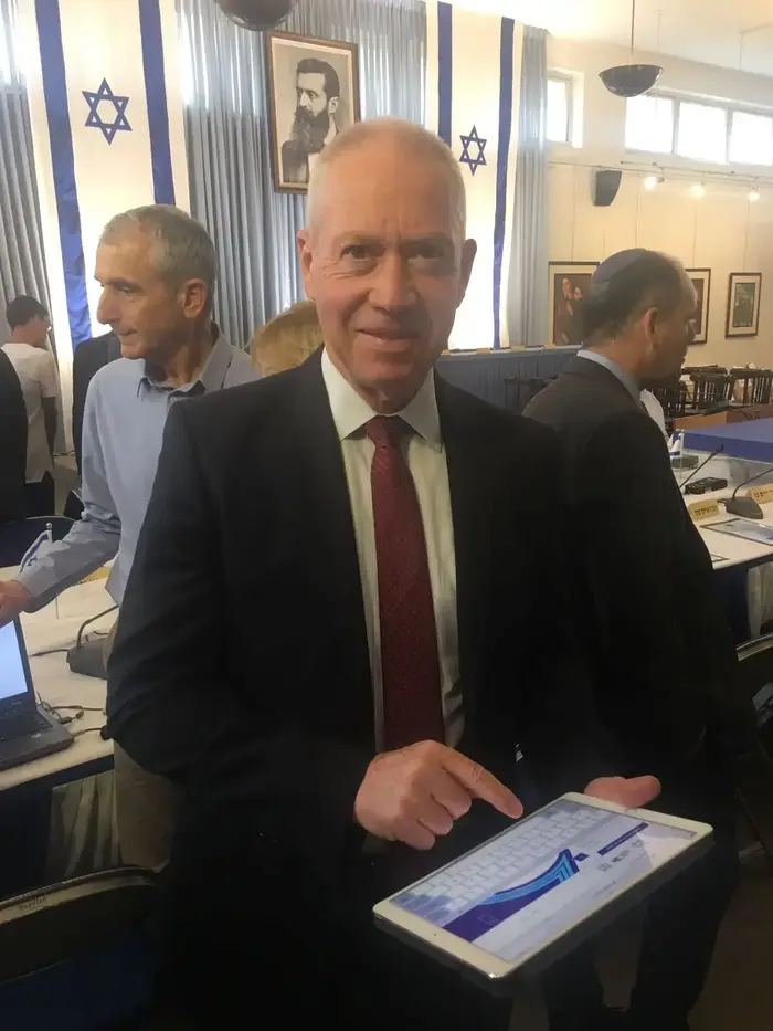 חתימה על מגילת העצמאות בבית העצמאות אחרי ישיבה מיוחדת (מערכת וואלה! NEWS , אריאל אבני)