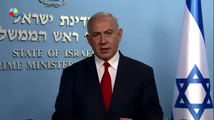"תגובה בהתאם"- נתניהו: "איראן חצתה קו אדום- הפעולה האיראנית נכשלה, אף רקטה לא נחתה בשטח ישראל" (לשכת העיתונות הממשלתית)