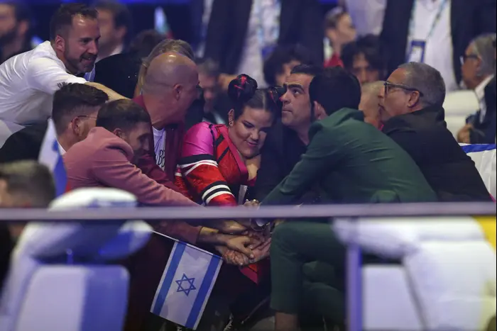 נטע ברזילי, אירוויזיון 2018 (AP) נטע ברזילי, אירוויזיון 2018 (AP)