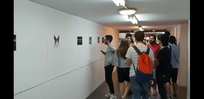 פעילי ארגון "אם תרצו" תולים שלטים באקדמיה לאמנות בצלאל "תחת הכותרת "50 גוונים של חמאס התערוכה הרשמית" (מערכת וואלה! NEWS , -) פעילי ארגון "אם תרצו" תולים שלטים באקדמיה לאמנות בצלאל "תחת הכותרת "50 גוונים של חמאס התערוכה הרשמית" (מערכת וואלה! NEWS , -)