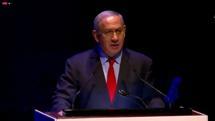 בנימין נתניהו בועידת הגליל ה-9, מעלות, 29 במאי 2018 (מערכת וואלה! NEWS) בנימין נתניהו בועידת הגליל ה-9, מעלות, 29 במאי 2018 (מערכת וואלה! NEWS)