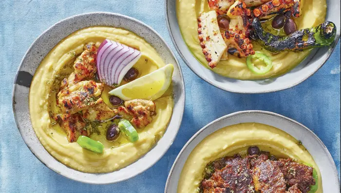 קרם פאווה מתוך גרקו, מטבח יווני (יח"צ , דן פרץ, מתוך גרקו מטבח יווני)
