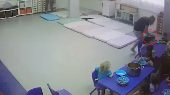 חשד להתעללות בגן בגבעתיים לאחר ששתיים מצוות הגן נעצרו בחשד שפגעו בילדים, נחשף התיעוד המטריד 21.06.18 (מערכת וואלה! NEWS , צילום: באדיבות ההורים)