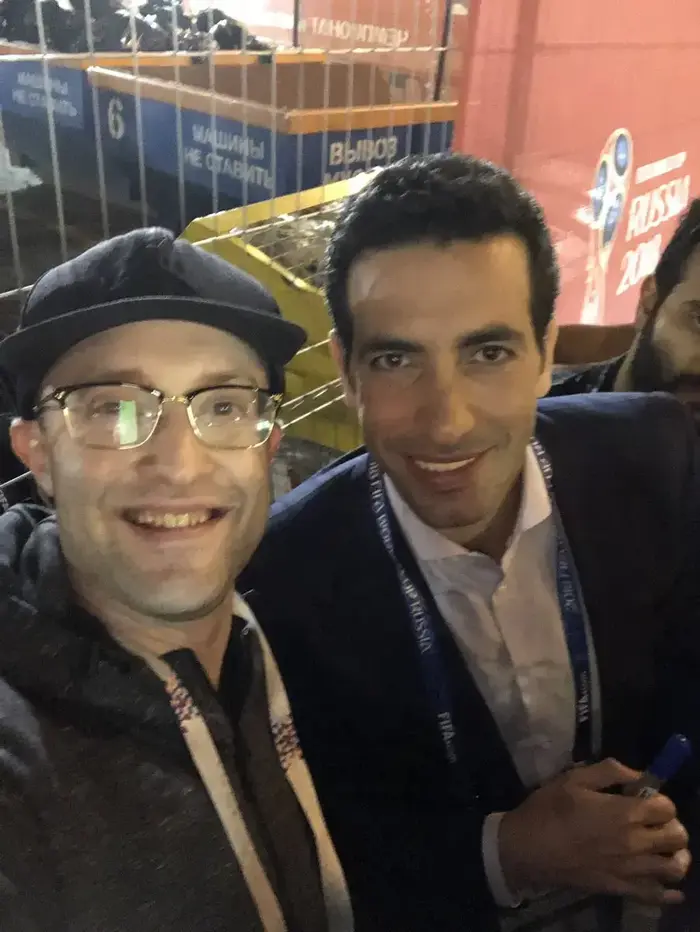 מוחמד אבו טריקה עם הדר סגל (צילום מסך) מוחמד אבו טריקה עם הדר סגל (צילום מסך)