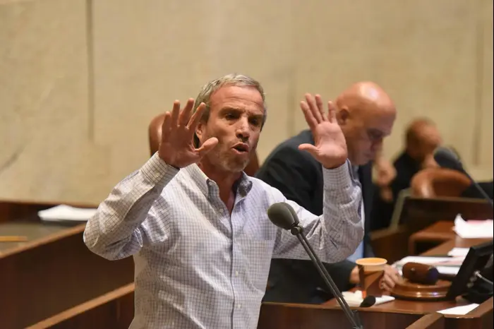 חבר הכנסת, אלעזר שטרן בכנסת, 18 ביולי 2018 (ראובן קסטרו) חבר הכנסת, אלעזר שטרן בכנסת, 18 ביולי 2018 (ראובן קסטרו)
