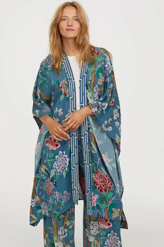 סט שני חלקים של h&m, קימונו 229שקלים, מכנסיים 229 שקלים (יח"צ , הנס מוריץ) סט שני חלקים של h&m, קימונו 229שקלים, מכנסיים 229 שקלים (יח"צ , הנס מוריץ)