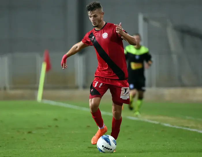 שחקן הפועל חדרה מקס גרצ'קין (ברני ארדוב) שחקן הפועל חדרה מקס גרצ'קין (ברני ארדוב)