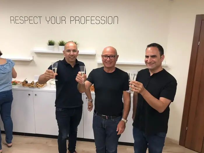 ירון עמיר מאיר רסין ואלרועי תורג'מן (יח"צ , מקור דני לויר)