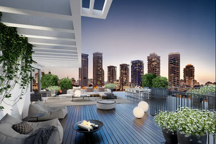 פרויקט Citynest של קבוצת בכר, אנה פרנק 4-6, שכונת שנקר, רמת גן (יח"צ)
