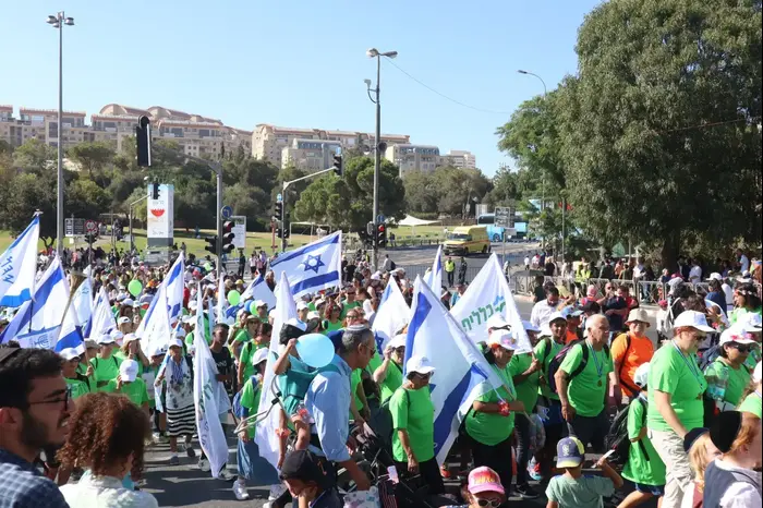צעדת ירושלים הבינלאומית 2018 (תצפית TPS , אסתי דזיובוב/TPS) צעדת ירושלים הבינלאומית 2018 (תצפית TPS , אסתי דזיובוב/TPS)