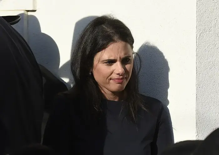 איילת שקד בהתכנסות והספדים לזכרו של עו"ד יעקב וינרוט , רמת גן (ראובן קסטרו) איילת שקד בהתכנסות והספדים לזכרו של עו"ד יעקב וינרוט , רמת גן (ראובן קסטרו)