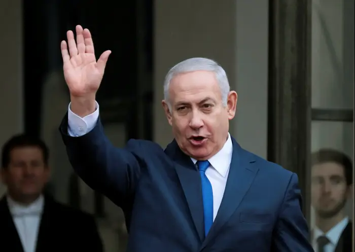 בנימין נתניהו בפסגת המנהיגים בפריז - 11/11/18 (רויטרס) בנימין נתניהו בפסגת המנהיגים בפריז - 11/11/18 (רויטרס)