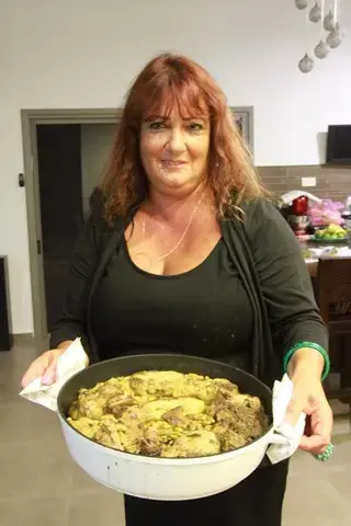 חגית ארביב בשלנית בערד (מערכת וואלה! NEWS , אורלי גנוסר)