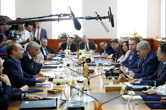 ישיבת ממשלה 18.11.2018 (רויטרס)