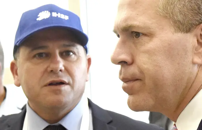 כלעדן ארדן ו צ'יקו אדרי בבית ספר לשוטרים, בית שמש 14 יוני 2018 (ראובן קסטרו) כלעדן ארדן ו צ'יקו אדרי בבית ספר לשוטרים, בית שמש 14 יוני 2018 (ראובן קסטרו)
