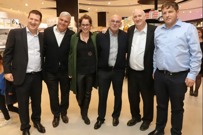 רמי גרינברג איציק אברכהן , משה רוזנבלום ,אילנית גריוביץ ברגר, אבי לוי (יח"צ , מקור דניאלה רייבנבך)