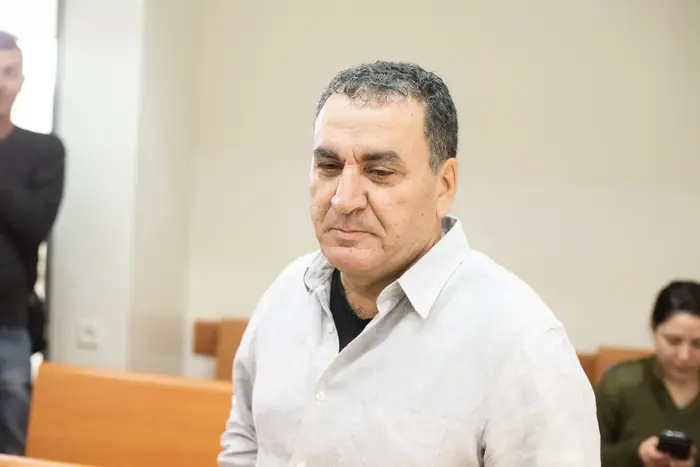 גזר דין לניצב בדימוס מנשה ארביב, השלום ראשל"צ, 19 בדצמבר 2018 (ניב אהרונסון) גזר דין לניצב בדימוס מנשה ארביב, השלום ראשל"צ, 19 בדצמבר 2018 (ניב אהרונסון)