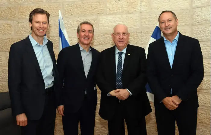 דניאל בירנבאום, ראובן ריבלין, רמון לגוארטה וגים אנדרוז. (יח"צ , חיים צח לעמ) דניאל בירנבאום, ראובן ריבלין, רמון לגוארטה וגים אנדרוז. (יח"צ , חיים צח לעמ)