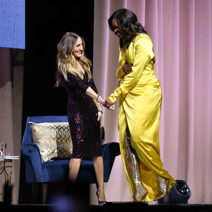 מישל אובמה, שרה ג'סיקה פרקר (GettyImages) מישל אובמה, שרה ג'סיקה פרקר (GettyImages)