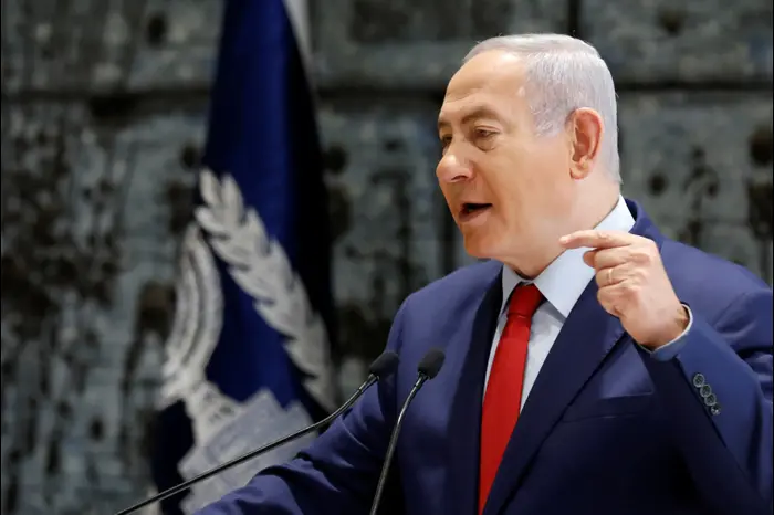 ראש הממשלה, בנימין נתניהו במהלך טקס מינויו של נגיד בנק ישראל הנכנס אמיר דורון 24 בדצמבר 2018 (רויטרס) ראש הממשלה, בנימין נתניהו במהלך טקס מינויו של נגיד בנק ישראל הנכנס אמיר דורון 24 בדצמבר 2018 (רויטרס)