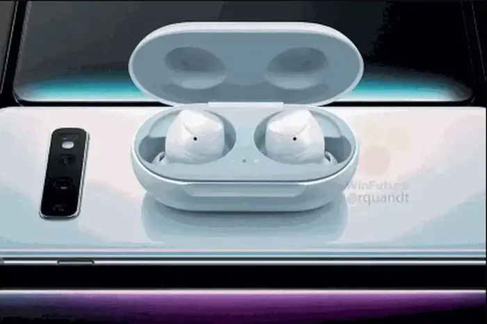 Galaxy Buds אוזניות אלחוטיות סמסונג הדלפה (צילום מסך , WinFuture) Galaxy Buds אוזניות אלחוטיות סמסונג הדלפה (צילום מסך , WinFuture)