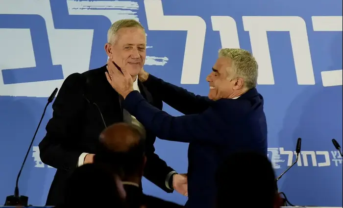 כנס כחול לבן בגני התערוכה (ראובן קסטרו) כנס כחול לבן בגני התערוכה (ראובן קסטרו)