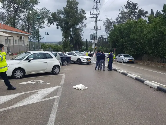זירת התאונה בה נקבע מותו של הילד שנדרס בשומרון (אתר רשמי) זירת התאונה בה נקבע מותו של הילד שנדרס בשומרון (אתר רשמי)