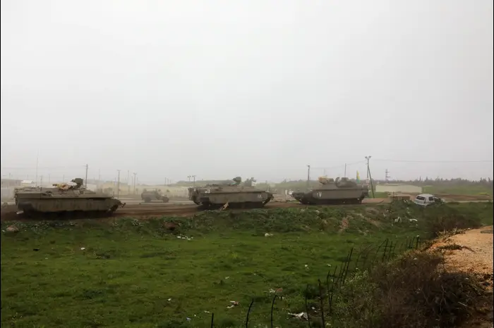 הערכות להסלמה בדרום , 24 במרץ 2019 (רויטרס) הערכות להסלמה בדרום , 24 במרץ 2019 (רויטרס)
