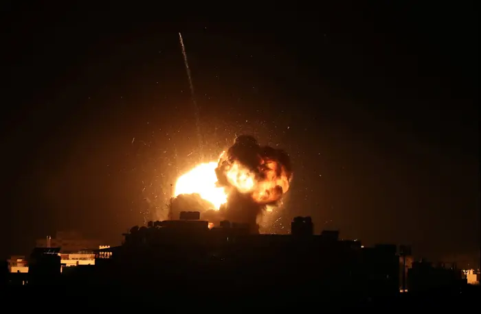 תקיפת חיל האוויר בעזה 25 במרץ 2019 (רויטרס) תקיפת חיל האוויר בעזה 25 במרץ 2019 (רויטרס)