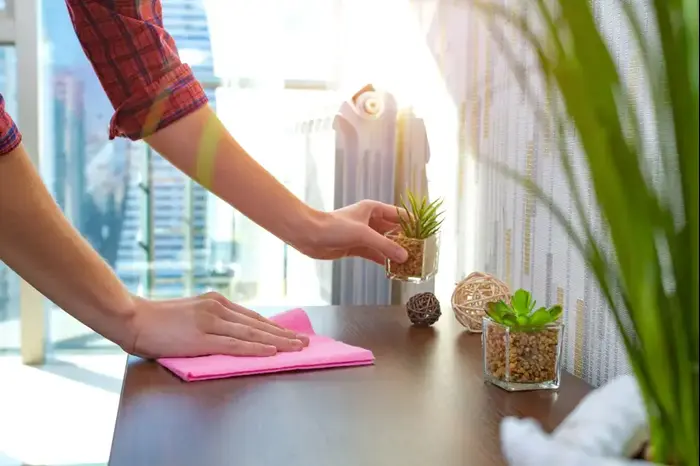 אישה מנקה את הבית (ShutterStock) אישה מנקה את הבית (ShutterStock)