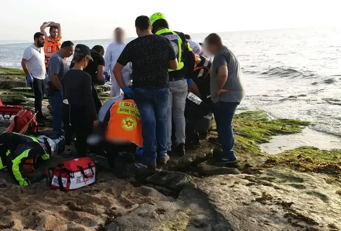 בן שש טבע בנהריה 13 באפריל 2019 (מד"א) בן שש טבע בנהריה 13 באפריל 2019 (מד"א)
