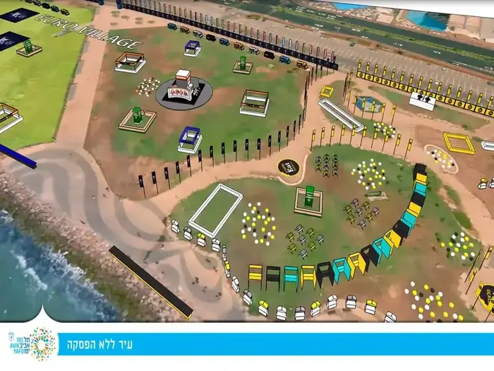 הדמיית כפר האירוויזיון (יח"צ , יחצ) הדמיית כפר האירוויזיון (יח"צ , יחצ)