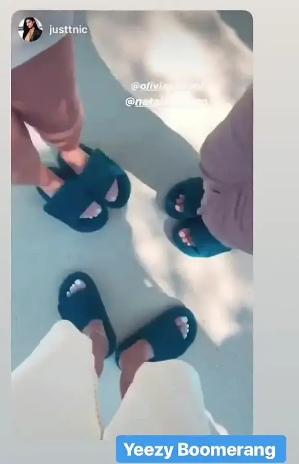 מסיבת טרום לידה לתינוק 4 של קים קרדשיאן (צילום מסך , אינסטגרם) מסיבת טרום לידה לתינוק 4 של קים קרדשיאן (צילום מסך , אינסטגרם)