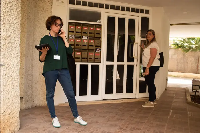 מאיה, הפרוייקט ניצול זכויות של הרשות לניצולי שואה, 29 באפריל 2019 (ניב אהרונסון) מאיה, הפרוייקט ניצול זכויות של הרשות לניצולי שואה, 29 באפריל 2019 (ניב אהרונסון)