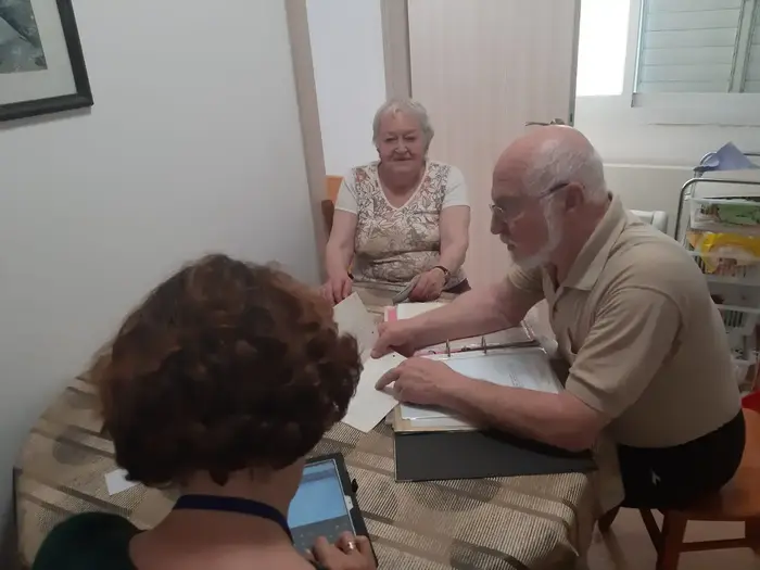 גרגורי,מאיה ומאיה,פרוייקט ניצול זכויות של הרשות לניצולי שואה, 29 באפריל 2019 (דנה ירקצי ) גרגורי,מאיה ומאיה,פרוייקט ניצול זכויות של הרשות לניצולי שואה, 29 באפריל 2019 (דנה ירקצי )